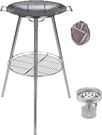 Campingmoon Skottle Grill Cooking System Kit 18 Inch Carbon Steel Pan Adjustable. Fixed Price $337.99.