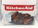 Nonstick Rib Rack 8 Full Smoker Grill Oven Barbeque Bbq. Fixed Price $16.95.