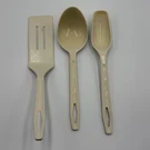 Vintage King Kraft Kitchen Utensil Set Beige Plastic Usa Made (3-PIECE). Fixed Price $20.99.
