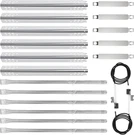 Grill Repair Kit For Charbroil 463238218 463244819 6-BURNER Tubes Heat Plates. Fixed Price $74.99.
