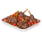 Broil King Stainless Steel Roasting And Drip Pan For The 62602 Rib Rack. Fixed Price $34.99.