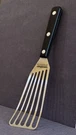 Lamson Sharp Stainless Usa Short Handle Slotted Spatula Flipper 11" Right. Fixed Price $20.99.