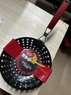 Tablecraft Bbq Series Nonstick Grilling / Wok With Collapsible Wood Handle. Fixed Price $13.95.