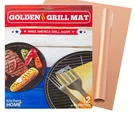Copper Grill Mat Set Of 2 Nonstick Heavy Duty Reusable Fda Approved Bake Sheet. Fixed Price $12.99.