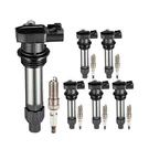 Set Of UF569 Ignition Coil Pack And 41109 Spark Plugs Compatible With Encla.... Fixed Price $118.26.