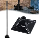 Heavy Duty Tamper Tool, 8"X8" Ground With 58 Inch Handle, Landscapin. Fixed Price $48.61.