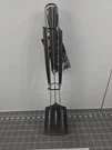 Oklahoma Joe's Stainless Steel Tool Set Grilling Spatula Tongs Bottle Opener. Fixed Price $25.00.