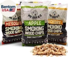 Wood Smoker Chips Bundle Of 3 Flavors - Apple, Mesquite & Hickory By. Fixed Price $58.36.