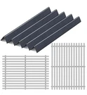 Weber Spirit 200 Grill Grates + Flavorizer Bars 15" 7535 7522 9MM Set. Fixed Price $49.99.