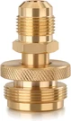 Wadeo Portable 1LB Propane Tank Canister Regulator Adapter Connection 3/8 Inc. Fixed Price $14.99.