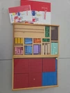 Math See Integer Blocks Manipulatives Set With Wood Storage Cases Hundreds Too. Fixed Price $80.10.