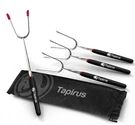 Marshmallow Roasting Sticks Set Of 4 Extra Long Retractable Campfire. Fixed Price $25.35.