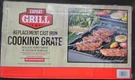 Expert Grill Adjustable Cast Iron Grate Replacement Extends 14 To 20 Inches.. Fixed Price $45.95.