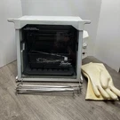Ronco Showtime Model 4000 Full Size Rotisserie & Bbq Oven White. Fixed Price $114.99.
