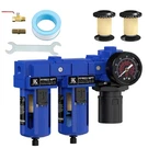 3/8" Npt Double Stage Air Compressor Filter Regulator, Dual 5 Micron Brass Fi.... Fixed Price $43.40.
