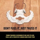 Turbo Trusser Poultry Trussing Tool Chicken Turkey Roaster Made Usa K9. Fixed Price $10.00.