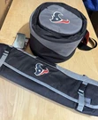 Oniva 3 Pc Bbq Grill Tool Set In Tote W Portable Charcoal / Cooler Texans. Fixed Price $29.50.