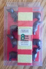 New Charcoal Companion Dachshund "dog Corn Holders" 4 Sets With Ss Prongs. Fixed Price $6.99.