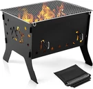 Odoland Camping Portable Folding Charcoal Grills Backpacking Bbq Grill.... Fixed Price $56.17.