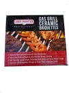 Chef Master Ceramic Gas Grill Self Cleaning 50 Briquettes. Fixed Price $29.95.