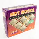 Hot Rocks Ceramic Grilling Tiles 12 Pack 3X3 Bbq Usa Open Box. Fixed Price $11.19.
