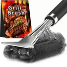 Tntor Grill Brush With Scraper, 18" Adjustable Handle Bbq For Out.... Fixed Price $23.19.