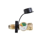 1 Pc Propane Gas Tank Brass Adapter Gauge Grill Bbq W/indicator Pressure Gage. Fixed Price $10.79.