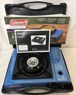 Coleman Portable 1-BURNER Butane Gas Stove 2000020951 7650 Btu W/case Blue New. Fixed Price $39.95.