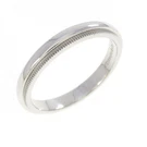 Tiffany&co. Platinum Milgrain Ring 17.0 Custom Used. Fixed Price $1205.58.