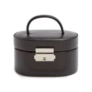Wolf 281402 Heritage Mini Oval Jewelry Box, Black. Fixed Price $120.08.
