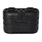 Flame King Dual 20LB Propane Lp Tank Light Plastic Heavy Duty Cover For Rv. Fixed Price $25.69.