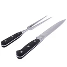 Oklahoma Joe's Blacksmith 2-PC Turkey Carving Set Slice & Serve Meat. Fixed Price $64.34.