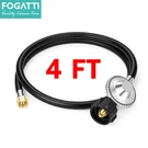 4FT Propane Regulator Hose Rubber Replacement 3/8" Female Flare For Gas Grill. Fixed Price $14.99.