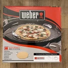 New Weber Original Gourmet Bbq System Pizza Stone Insert. Model 8836. 16.8 Inch. Fixed Price $65.99.