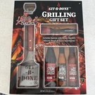 Git-r-done Grilling Gift Set Larry The Canle Guy Spatula, Sauces, Brush New. Fixed Price $12.00.