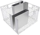 Charcoal Basket, Firebox For Oklahoma Joes Smoker, Bbq Accessories Most Offset. Fixed Price $36.99.