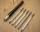 Simple Woodturning Tools 5 Mid-size Carbide Lathe Set. Fixed Price $209.99.