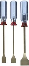 Wilde Tool 3-PIECE Gasket Scraper Set (1/2", 1", & 1-1/2") (gs 3.NP/CC). Fixed Price $68.00.