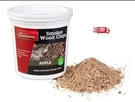 All Natural Extra Fine Apple Bbq Wood Chips For Smokers (1 Pint, 0.473 L). Fixed Price $12.50.