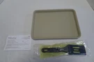 Pampered Chef Toaster Oven Pan 448 & Mini Nylon Spatula 2438. Fixed Price $22.99.