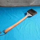 Bull Vineyard Quality Stainless Steel Rosewood Handle Big Head Grill Brush New. Fixed Price $39.99.