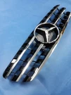 One Set Of Black Front Grill For 1996-2005 Mercedes Benz W163 M-class (W164 Look. Fixed Price $165.00.