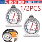 Oven Thermometer Stainless Steel Classic Stand Up Food Meat Temperature GAUGE5-1. Fixed Price $5.86.