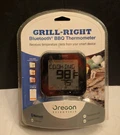 Oregon Scientific Grill Right Bluetooth Wireless Bbq Thermometer AW133 W/ Probe. Fixed Price $25.00.