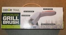 Cedar Trail Motorized Grill Brush W/ Copper Bristles & Plated Iron Scraper New. Fixed Price $11.95.