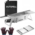 Small Portable Charcoal Grill: Mini Foldable Tabletop Grills For Camping Picnic. Fixed Price $31.28.