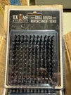 (case Of 6) Texas Backyard Grill Brush Replacement Head Wire Bristle Compatible. Fixed Price $9.95.