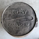 Camp Chef Cast Iron Dutch Oven Ultimate Turkey Roaster Smoker Cooker. Fixed Price $150.00.