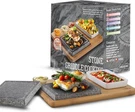 Artestia Cooking 2PCS Granite STONES+1PC Bamboo TRAY+3PCS BOWLS+1PC Side Dish. Fixed Price $96.64.