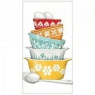 Mary Lake-thompson Vintage Mixing Bowls Flour Sack Kitchen Towel Bagged. Fixed Price $12.50.